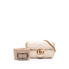 Secondhand Gucci Mini GG Marmont Matelasse Calfskin Flap Crossbody