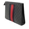 Gucci GG Supreme Web Clutch Secondhand