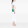 LOEWE Croc Embossed Leather Anagram Gusset Flat Crossbody Secondhand