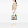 LOEWE Paulas Ibiza Medium Canvas Mermaid Print Tote Secondhand