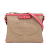 Prada Canvas Canapa Logo Bow Crossbody Secondhand