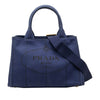 Prada Small Canvas Canapa Logo Tote Secondhand