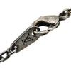 Louis Vuitton Silver Plated and Resin LV Initiales Pendant Necklace Secondhand