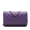 Chanel CC Quilted Caviar Wallet on Chain Secondhand