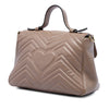 Gucci Small GG Marmont Matelasse Calfskin Top Handle Bag Secondhand