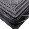 Chanel Old Medium Quilted Caviar Boy Flap Secondhand