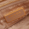 Prada Medium Leather Dangle Top Handle Bag Secondhand