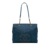 Chanel CC Denim Chain Tote Secondhand
