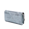 Dior Metallic Patent Microcannage Diorama Wallet on Chain Secondhand
