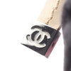 Chanel CC Canvas Chocolate Bar No.5 Camellia Bowling Bag Secondhand