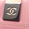 Chanel CC Canvas Chocolate Bar No.5 Camellia Bowling Bag Secondhand