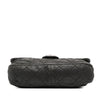 Chanel Large Iridescent Quilted Calfskin Coco Pleats Flap Secondhand