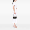 Celine Shiny Calfskin Triomphe Claude Shoulder Bag Secondhand