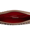 Christian Louboutin Leather Empire Trashmix Spike Loubiclutch Clutch with Strap Secondhand