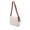Celine Triomphe Coated Canvas Claude Shoulder Bag Secondhand