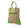 Prada Cinghiale Trimmed Canvas Canapa Tote Secondhand