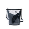 Secondhand Chanel Medium PVC and Crumpled Calfskin Camellia Coco Bucket Bag