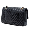 Chanel Medium Classic Chevron Lambskin Double Flap Secondhand