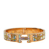 Secondhand Hermès Narrow Brides De Gala Bayadere Enamel Clic H Bangle