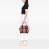 Burberry Haymarket Check Coated Canvas Minford Portrait Satchel Secondhand
