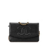 Chanel CC Caviar Wallet on Chain Secondhand