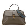 Bottega Veneta Medium Intrecciato Trimmed Nappa Piazza Satchel Secondhand