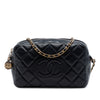 Chanel CC Quilted Lambskin Diamond Camera Bag Secondhand