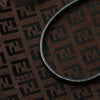 Fendi Zucchino Canvas Shoulder Bag Secondhand
