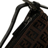 Fendi Zucchino Canvas Shoulder Bag Secondhand