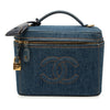 Chanel CC Denim Vanity Bag Secondhand