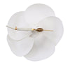 Chanel Canvas Camellia Brooch Secondhand