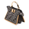 Fendi Nano Zucca Cashmere Peekaboo ISeeU Maxi Handle Bag Secondhand