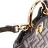 Fendi Nano Zucca Cashmere Peekaboo ISeeU Maxi Handle Bag Secondhand