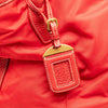 Prada Vitello Daino Trimmed Tessuto Satchel Secondhand