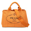 Prada Small Canvas Canapa Logo Satchel Secondhand