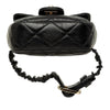 Chanel CC Quilted Lambskin Flap Arm Coin Purse Secondhand
