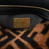 Fendi Medium Zucca Shearling Baguette Satchel Secondhand