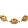 Chanel CC Gold Plated Oval Medallion Chain Necklace Secondhand