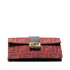 Fendi Zucca Canvas Convertible Baguette Pouch Secondhand