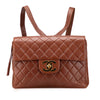 Chanel Jumbo XL Quilted Lambskin Flap Backpack Secondhand