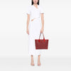 Versace Coated Canvas La Greca Tote Secondhand