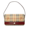 Burberry Haymarket Check Coated Canvas Shoulder Bag Secondhand