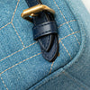 Gucci Small GG Marmont Pearl Denim Backpack Secondhand