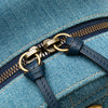 Gucci Small GG Marmont Pearl Denim Backpack Secondhand