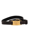 Louis Vuitton Leather Articles de Voyage Sign It Bracelet Secondhand