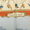 Hermès Les Plaisirs du Froid Silk Scarf 90 Secondhand