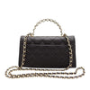 Chanel Caviar Coco First Flap Phone Holder with Chain Secondhand