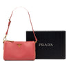 Prada Bicolor Saffiano Shoulder Bag Secondhand