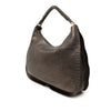 Fendi Metallic Pebbled Leather Selleria Shoulder Bag Secondhand