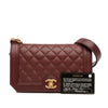 Chanel Small CC Quilted Calfskin Single Flap Secondhand